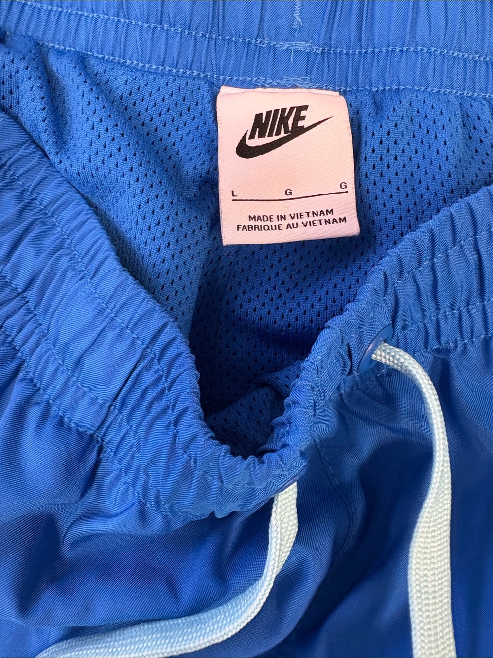 Nike Sportswear Woven Lined Flow Shorts Blue - Picture 4 of 4